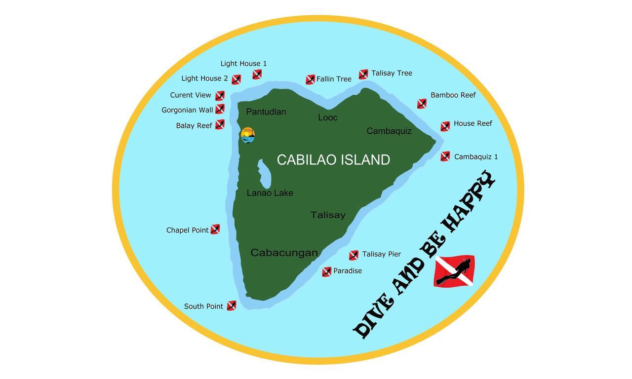 Cabilao Sunset Dive & Beach Resort Loon Exterior foto